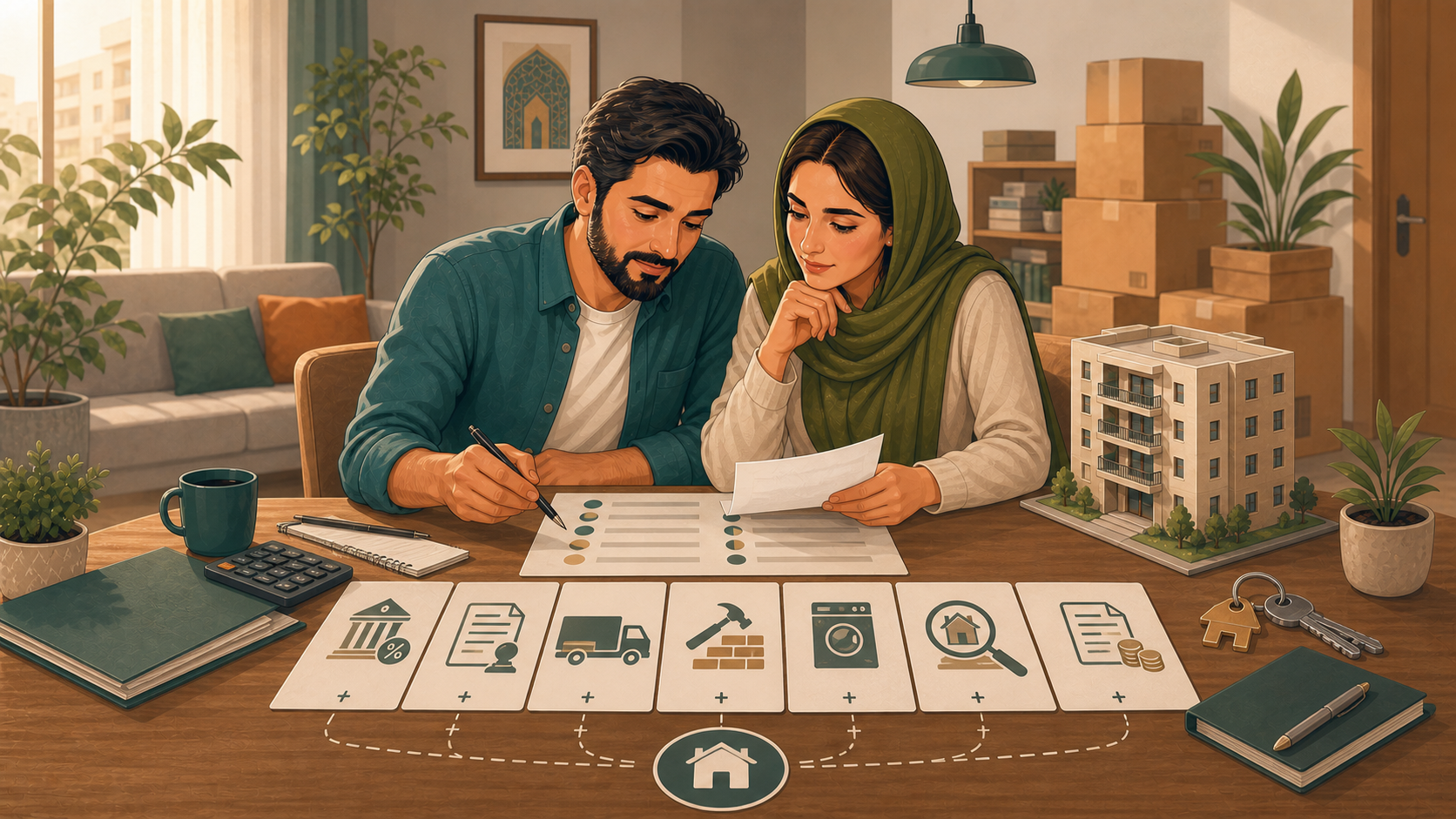 هزینه‌های پنهان خرید خانه؛ از سند تا تعمیرات و اسباب‌کشی