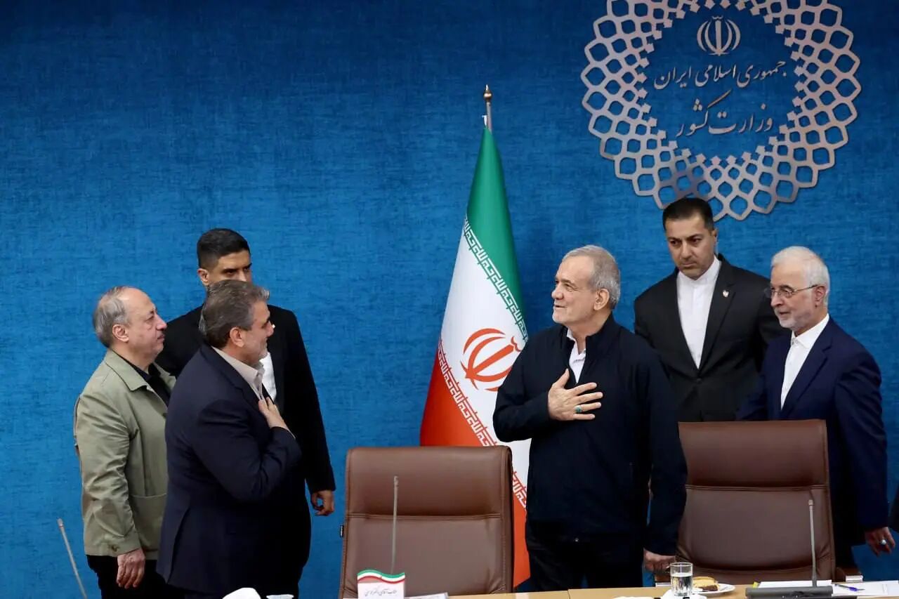 «بلندای خورشید تا افق آزادراه» گزارش استاندار سمنان در حضور رییس جمهور + عکس