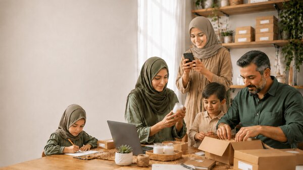 می‌خواهید از خانه پول دربیاورید؟ ۹ نکته طلایی برای راه‌اندازی کسب‌وکار خانوادگی