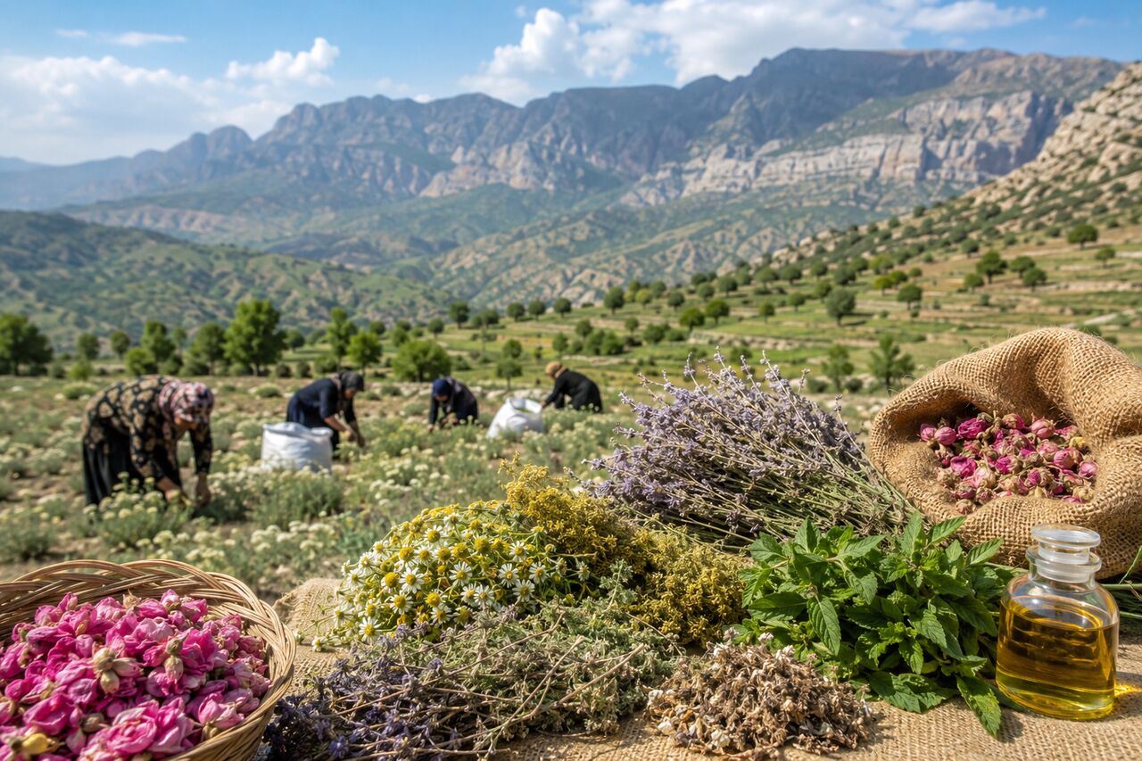 رشد ۶۷ درصدی تولید گیاهان دارویی در سیستان و بلوچستان نوید رونق تولید و توسعه اقتصادی