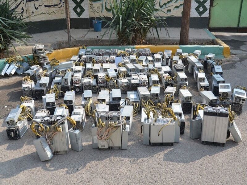 ۱۲۸۷ دستگاه استخراج رمزارز غیرمجاز در مازندران کشف شد
