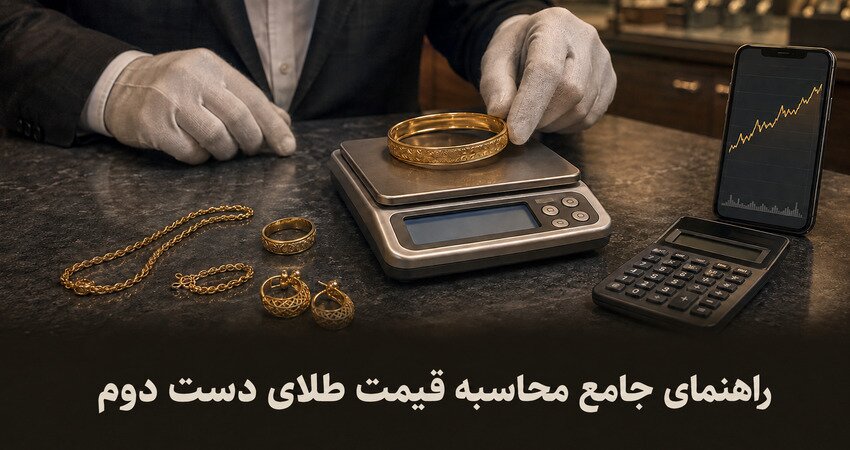 راهنمای جامع محاسبه قیمت طلای دست دوم؛ روش محاسبه ارزش واقعی طلا