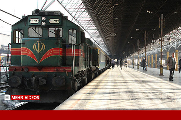 قطار ایران جان از استان قزوین عبور کرد