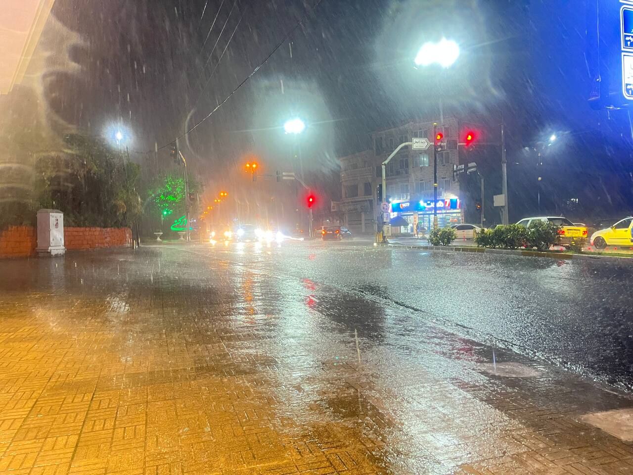 آغاز فعالیت سامانه بارشی سیل آسا در مازندران