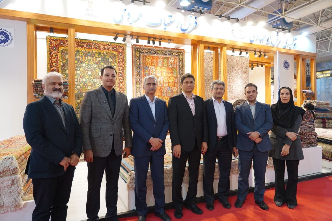افتتاح پاویون اتاق کرمان در نمایشگاه بین‌المللی فرش دستباف تهران