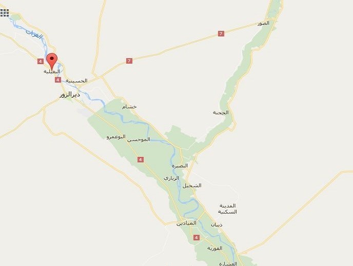 انفجار خط لوله گاز در شهر دیرالزور سوریه