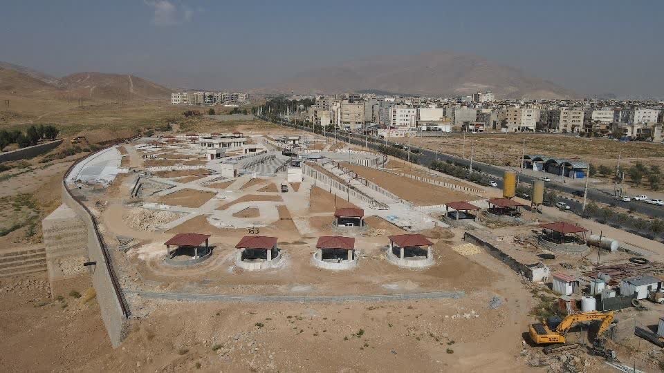 احداث بوستان ساحلی ۳.۵ هکتاری در حاشیه رودخانه چنار راهدار شیراز